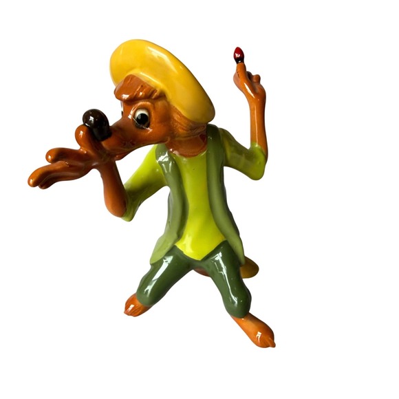Disney Other - Disney Brer Fox Ceramic Figurine‎ Song of the South Japan Walt Disney Prod
